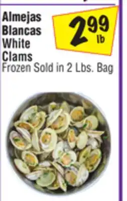 El Super White Clams offer