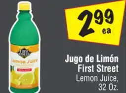 El Super First Street Lemon Juice offer