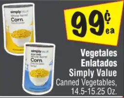 El Super Canned Vegetables offer