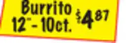 El Super Burrito offer