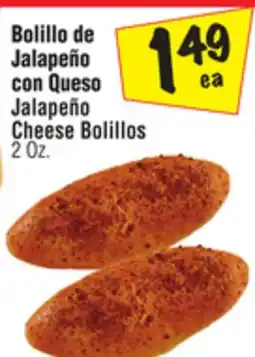 El Super Jalapeño Cheese Bolillos offer