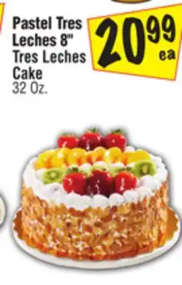 El Super 8 Tres Leches Cake offer