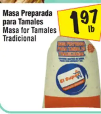 El Super Masa for Tamales Tradicional offer