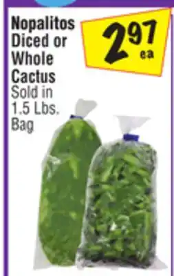 El Super Diced or Whole Cactus offer