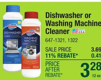 Menards Glisten Liquid Dishwasher Magic Cleaner - 12 oz offer