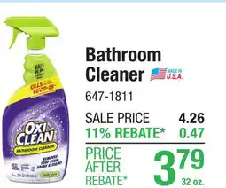 Menards OxiClean Bathroom Cleaner - 32 oz offer