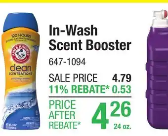 Menards Arm & Hammer Clean Scentsations Purifying Waters In-Wash Scent Booster - 24 oz offer