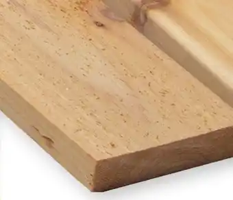 Menards 1 x 4 x 8' Red Cedar Board offer