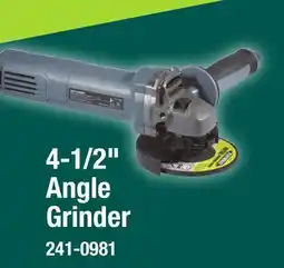 Menards Performax 6.5-Amp Corded 4-1/2 Slide Switch Angle Grinder offer