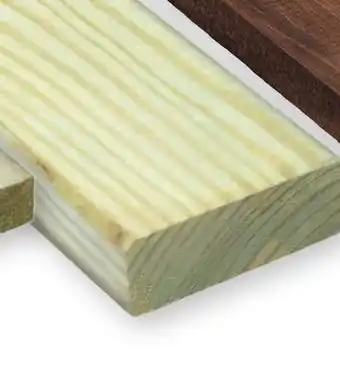 Menards AC2 2 x 4 x 8' Ground Contact Green Pressure Treated Lumber offer