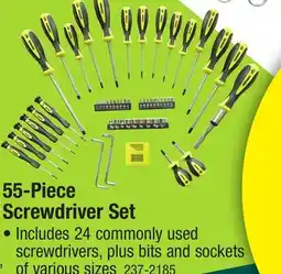 Menards Performax Screwdriver Set - 55 Piece offer