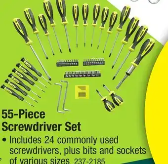 Menards Performax Screwdriver Set - 55 Piece offer