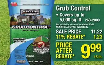 Menards MENARDS PREMIUM Granular Lawn Grub Killer - 5,226 sq. ft offer