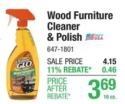 Menards Orange Glo Wood Furniture Cleaner & Polish - 16 oz offer