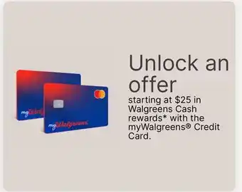 Walgreens Walgreens Cash rewards offer