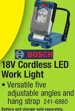 Menards Bosch 18-Volt Cordless LED Work Light - Tool Only offer