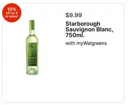 Walgreens Starborough Sauvignon Blanc, 750ml offer