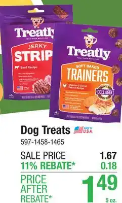 Menards Treatly Chicken & Sweet Potato Soft Baked Goodies Dog Treats - 5 oz offer