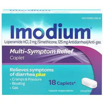 Walgreens Multi-Symptom Relief Anti-Diarrheal Medicine Caplets offer