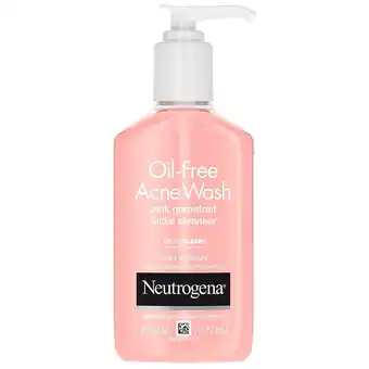 Walgreens Oil-Free Pink Grapefruit Acne Facial Cleanser Pink Grapefruit offer