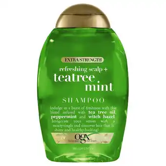 Walgreens Tea Tree Mint Extra Strength Shampoo offer