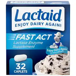 Walgreens Fast Act Lactose Intolerance Caplets offer