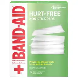 Walgreens Hurt-Free Non-Stick Pads Large offer