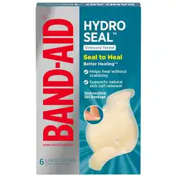 Walgreens Hydro Seal Hydrocolloid Bandages Large offer