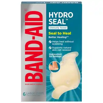 Walgreens Hydro Seal Hydrocolloid Bandages Large offer