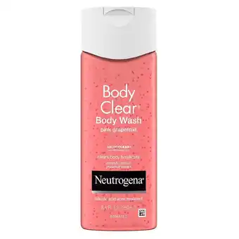 Walgreens Body Clear Wash Salicylic Acid Acne Treatment Pink Grapefruit offer