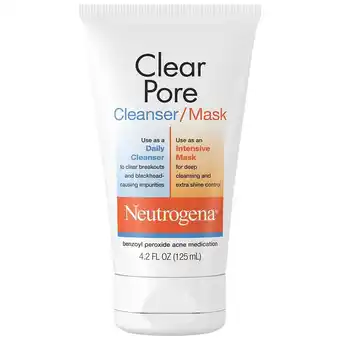 Walgreens Clear Pore 2-In-1 Facial Cleanser & Clay Mask offer