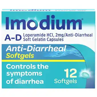 Walgreens A-D Anti-Diarrheal Softgels, Loperamide Hydrochloride offer