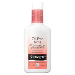 Walgreens Oil-Free Acne Facial Moisturizer Pink Grapefruit offer