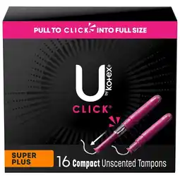 Walgreens Click Compact Tampons Unscented offer