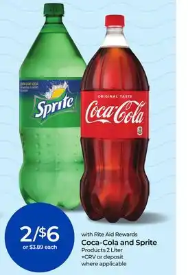 Rite Aid Coca-Cola and Sprite Products offer