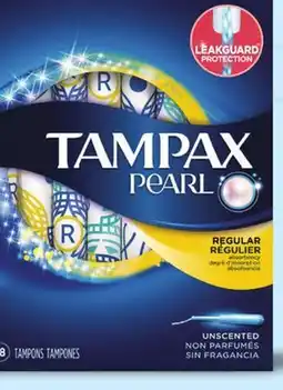 Rite Aid Tampax Pearl and Radiant Tampons offer