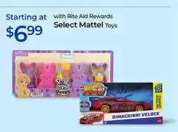 Rite Aid Select Mattel Toys offer