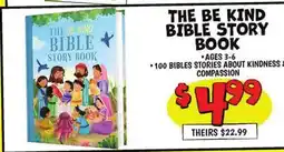 Ollie's THE BE KIND BIBLE STORY BOOK offer