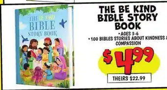 Ollie's THE BE KIND BIBLE STORY BOOK offer