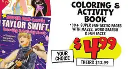 Ollie's COLORING & ACTIVITY BOOK offer