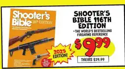 Ollie's SHOOTER'S BIBLE 16TH EDITION offer