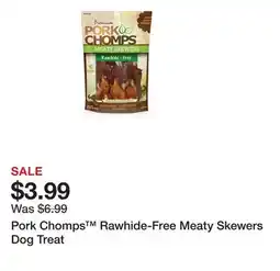 Petsmart Pork Chomps Rawhide-Free Meaty Skewers Dog Treat offer