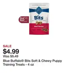 Petsmart Blue Buffalo Bits Soft & Chewy Puppy Training Treats - 4 oz offer