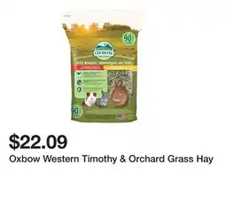 Petsmart Oxbow Western Timothy & Orchard Grass Hay offer