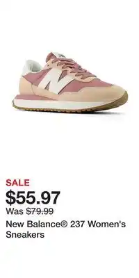 Kohl's New Balance 237 Women's Sneakers offer