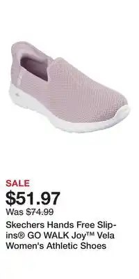 Kohl's Skechers Hands Free Slip-ins GO WALK Joy Vela Women's Athletic Shoes offer