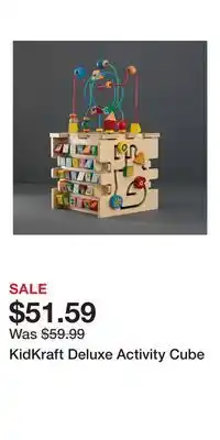 Kohl's KidKraft Deluxe Activity Cube offer