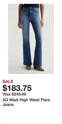 Nordstrom AG Madi High Waist Flare Jeans offer