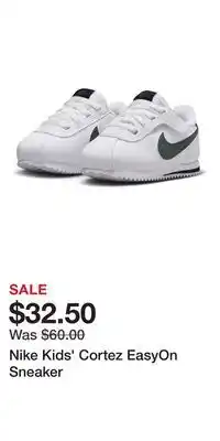 Nordstrom Nike Kids' Cortez EasyOn Sneaker offer