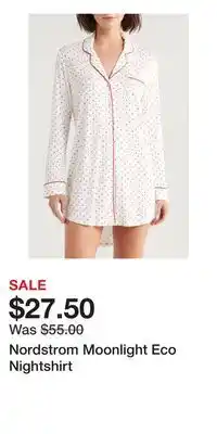 Nordstrom Nordstrom Moonlight Eco Nightshirt offer